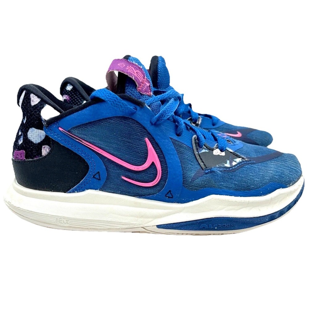 NIKE Shoes KYRIE 5 LOW Mens Size 5 Blue PRECIOUS STONES Sneaker DJ6012-400